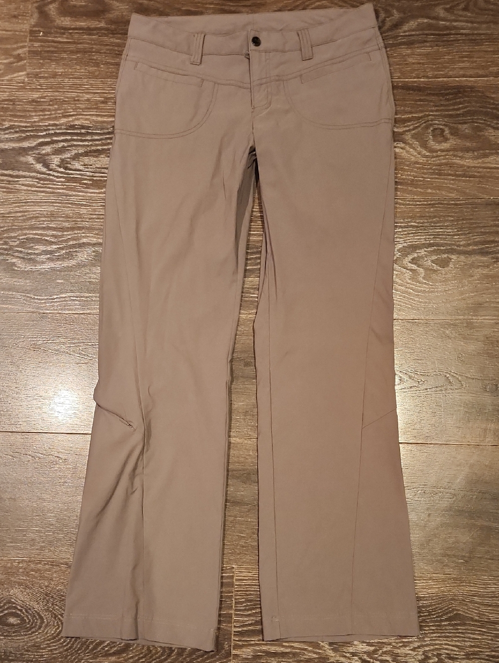 ❤️ ATHLETA DIPPER BOOTCUT PANTS, LOW RISE, ONYX, 6T (28 TALL / LONG) - Picture 2 of 11